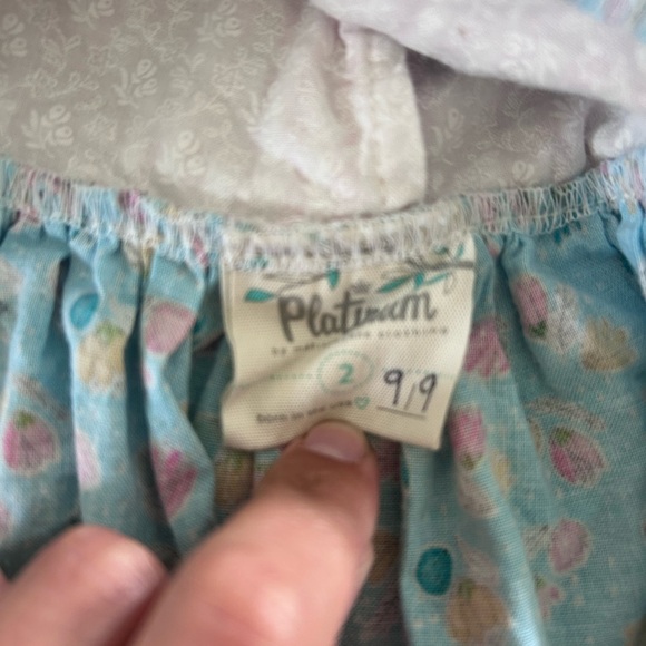 Matilda Jane platinum tunic 2T Floral Blue and Pink - Picture 4 of 4